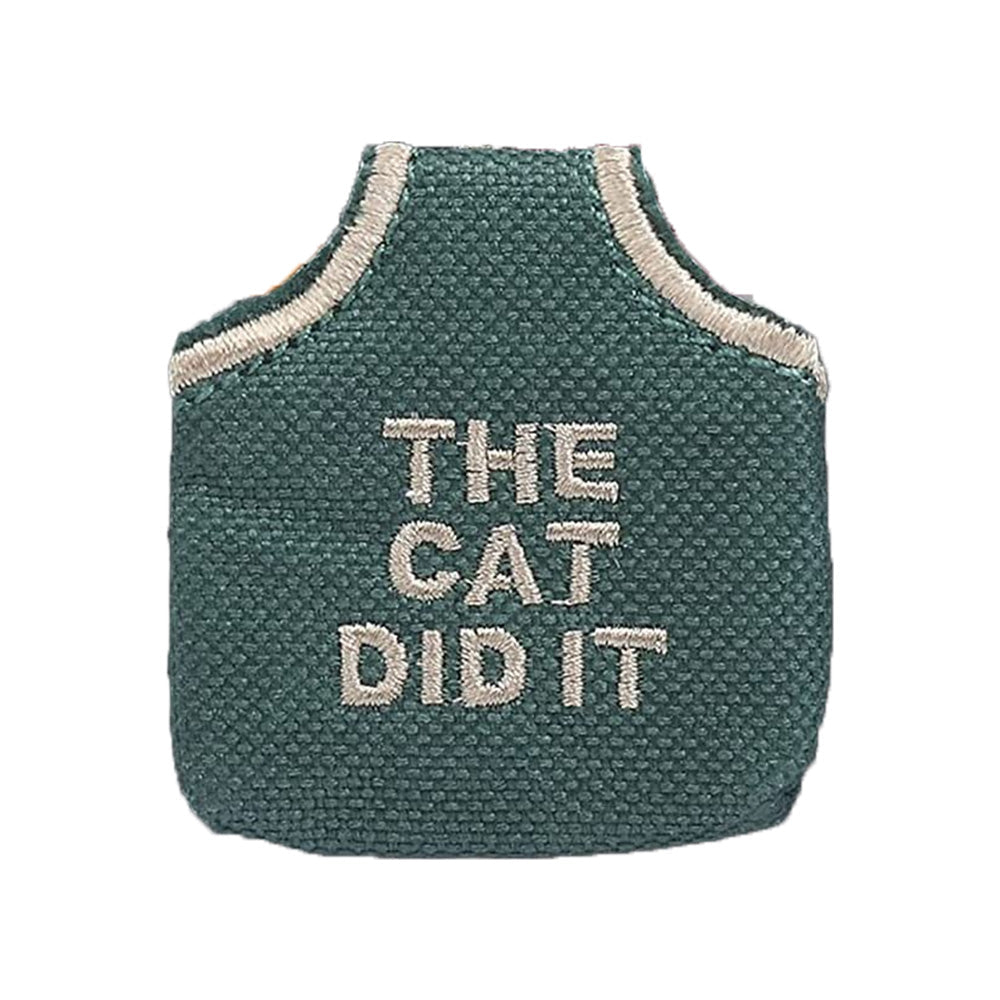 Woof Hoof Dog Tag Silencer Green