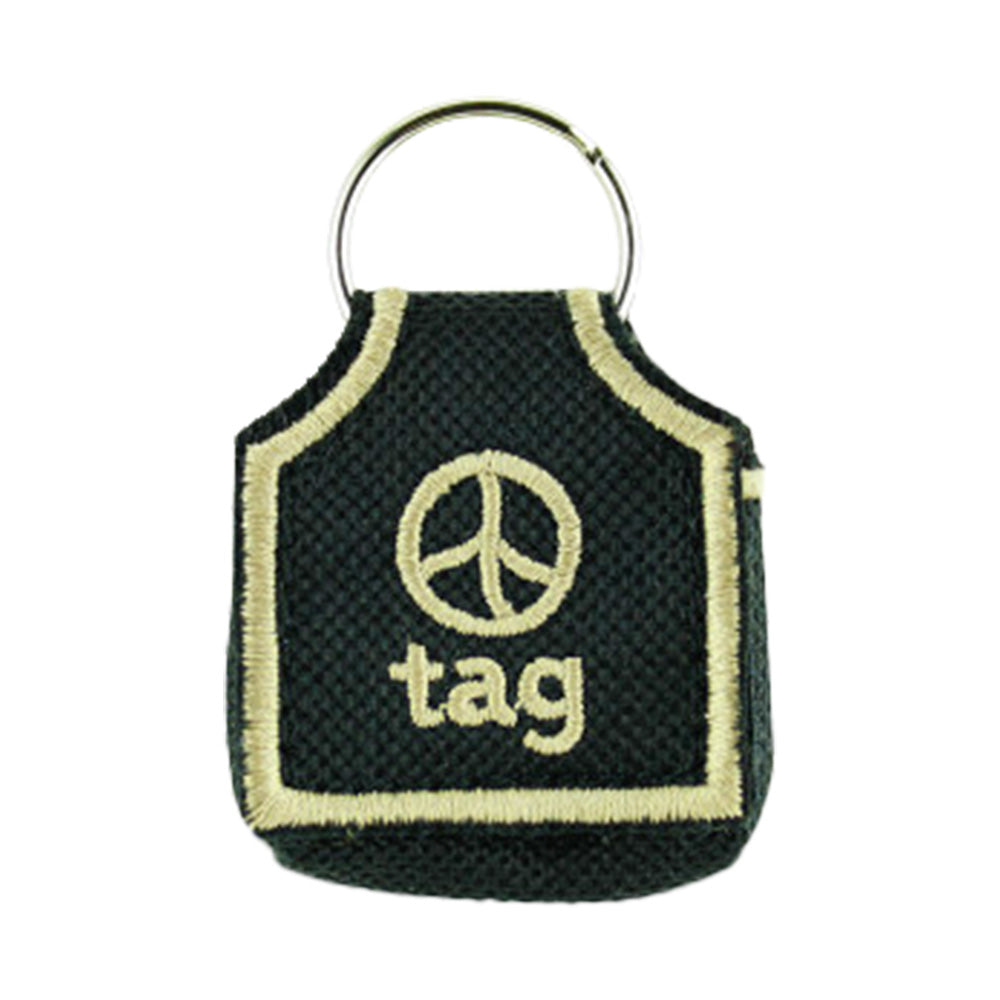 Woof Hoof Dog Tag Silencer Black