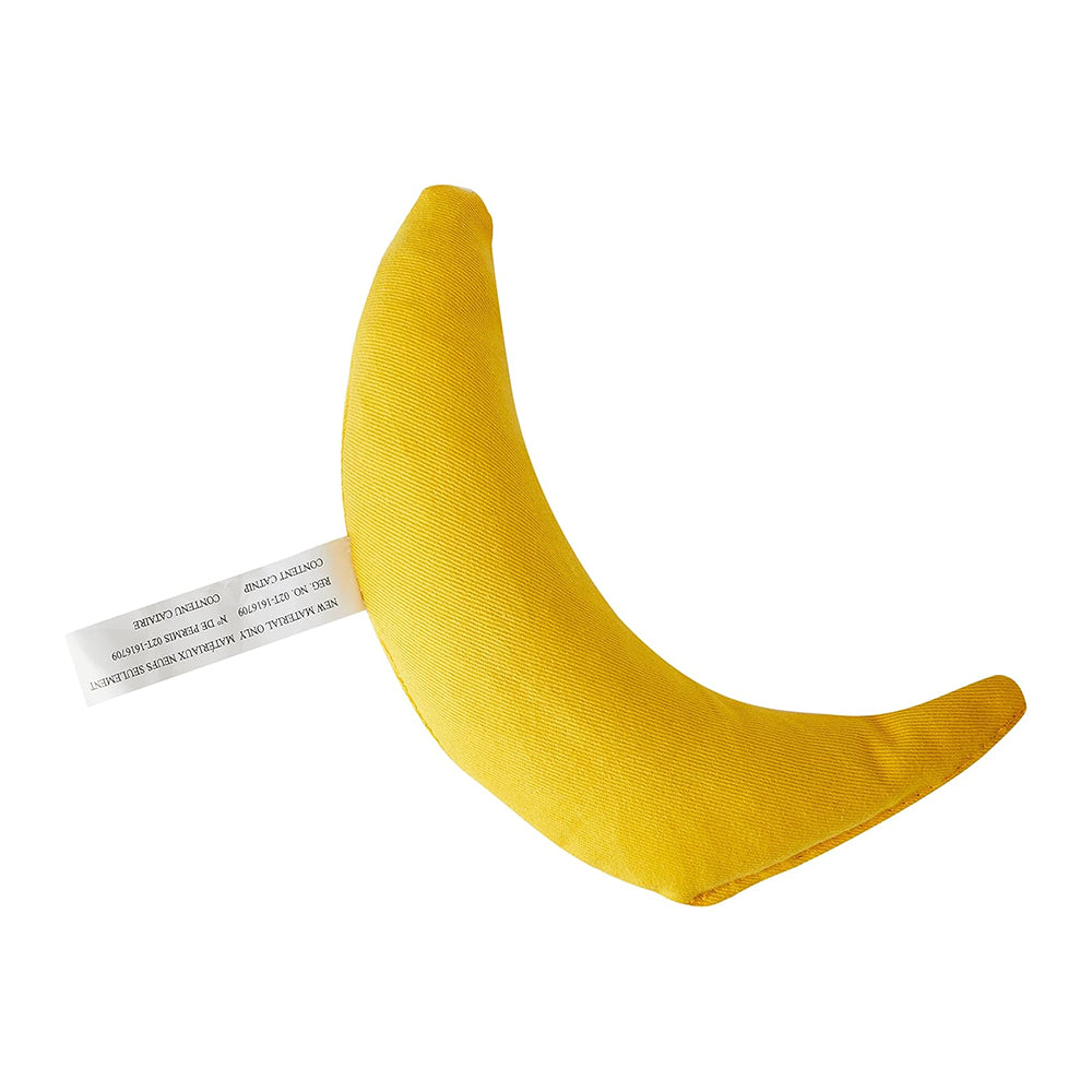 Yeowww! Chi-CAT-a Banana Catnip Cat Toy Yellow 7-in