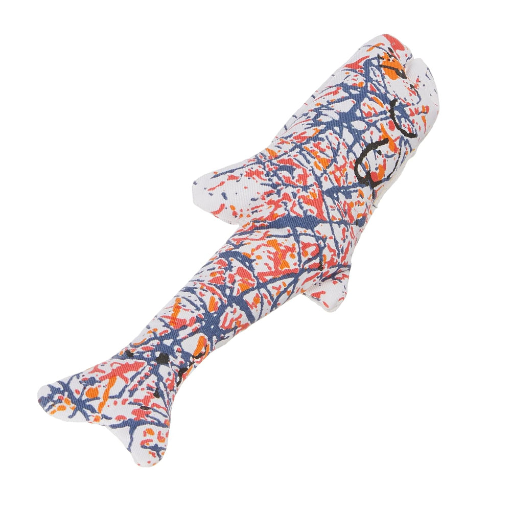 Yeowww! Pollock Fish Catnip Cat Toy Multicolor 11-in