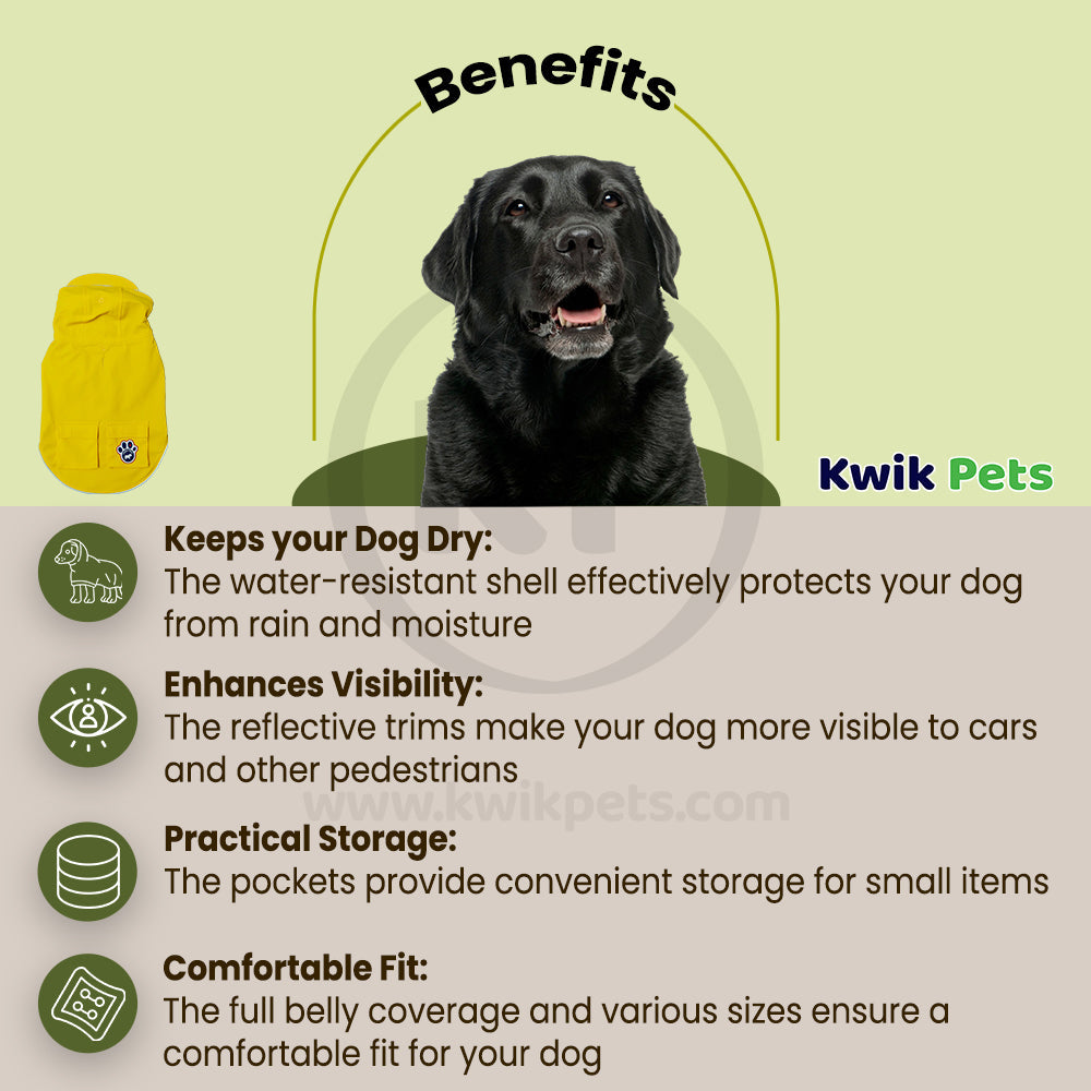 Canada Pooch Dog Torrential Tracker Yellow 16