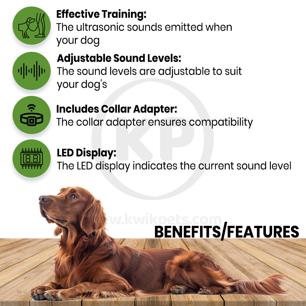 Sherpa Ultrasonic No Pull Dog Training Leash Black One Size