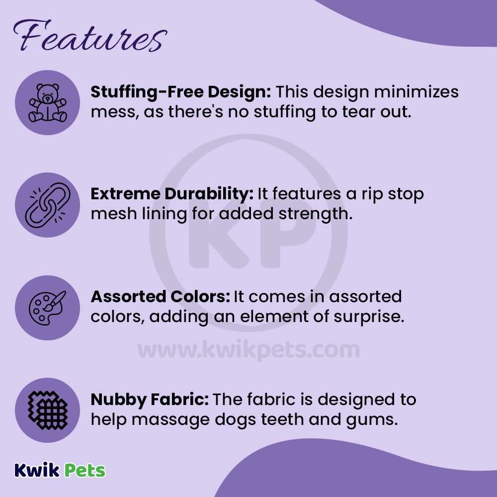 Skinneeez Extreme Dog Toy Octopus Assorted 16-in