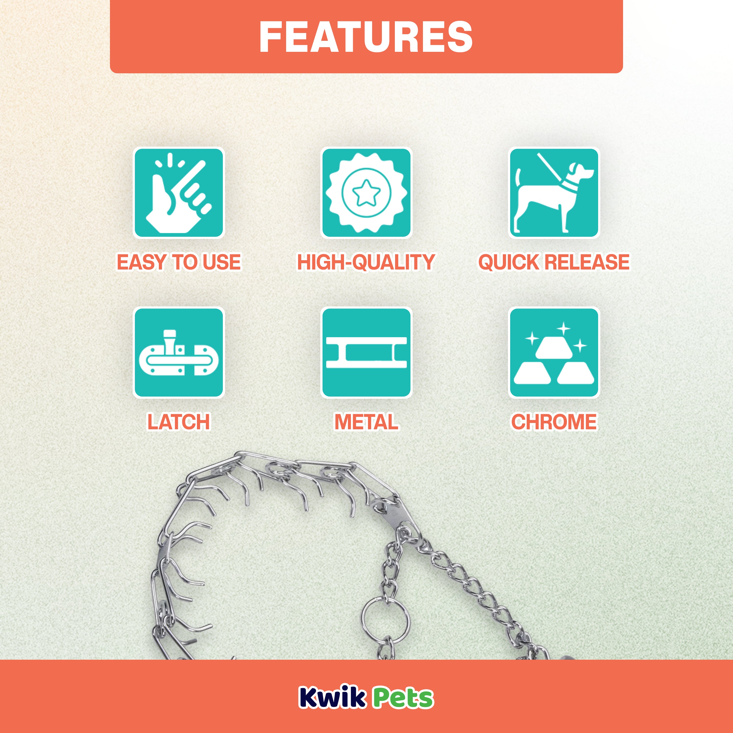 Herm Sprenger Pet Supply Imports Dog Prong Training Collar Small 2.25-mm