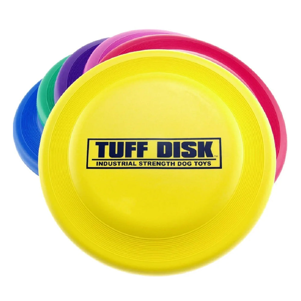 Petsport USA Tuff Disk Dog Toy Assorted 9-in