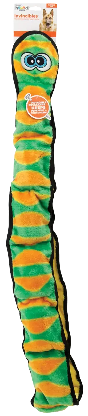 Outward Hound Invincibles Dog Toy Snake Ginormous XXL