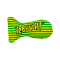 Yeowww! Stinkies Sardines Catnip Cat Toy Yellow & Green 3-in