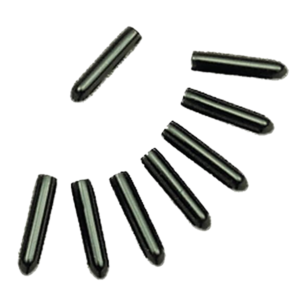 Coastal Titan Vinyl Comfort Tips for Prong Training Dog Collar Medium Black 3 mm 20 Count