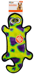 Outward Hound Invincibles Durablez Gecko Dog Toy Yellow & Green Large