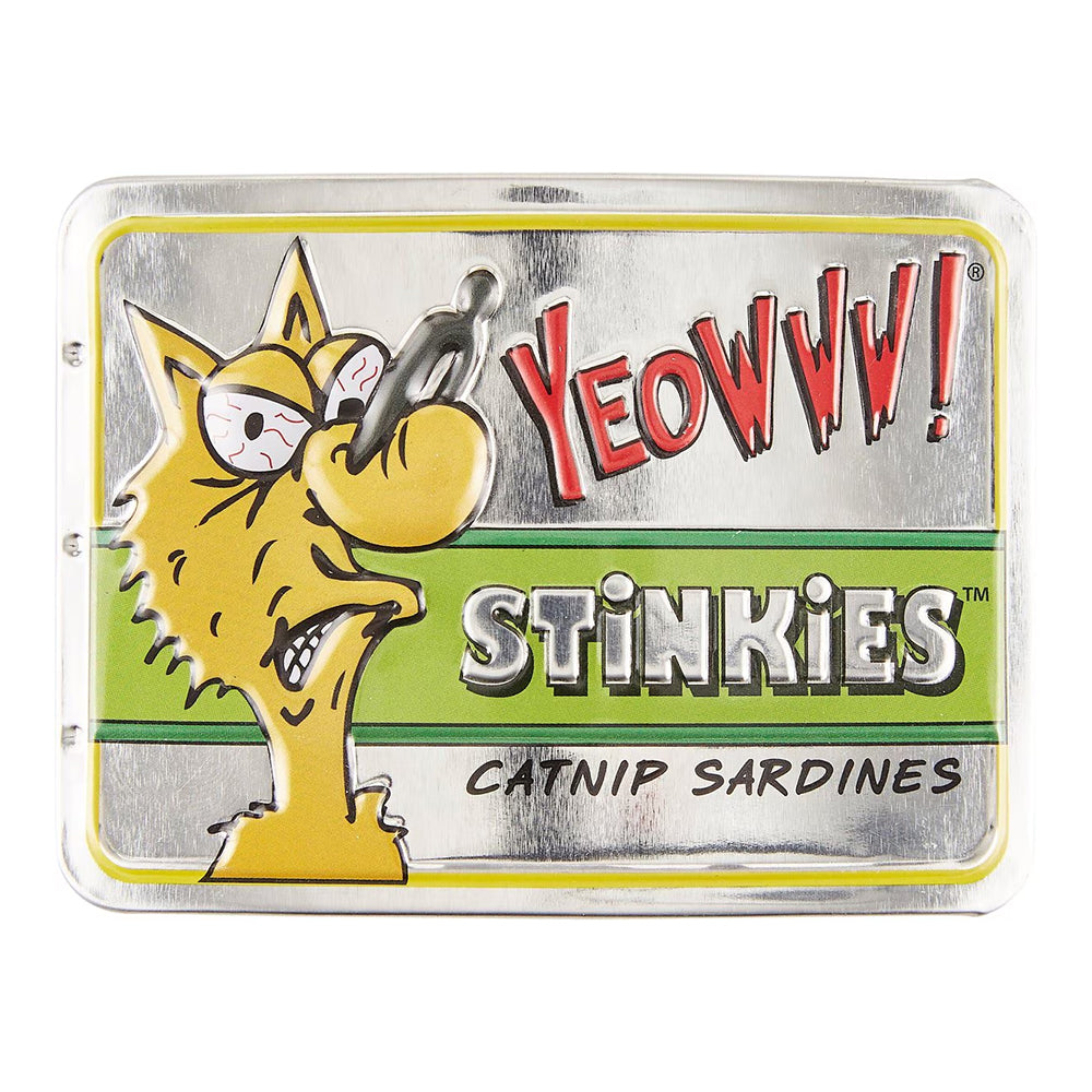 Yeowww! Stinkies Sardines Catnip Cat Toy Assorted 3 Count 3-in