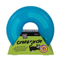 Fat Cat Crazy Circle Catnip Toy Blue Small