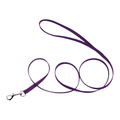 Coastal Single-Ply Nylon Dog Leash Purple 5/8 in X 6 ft