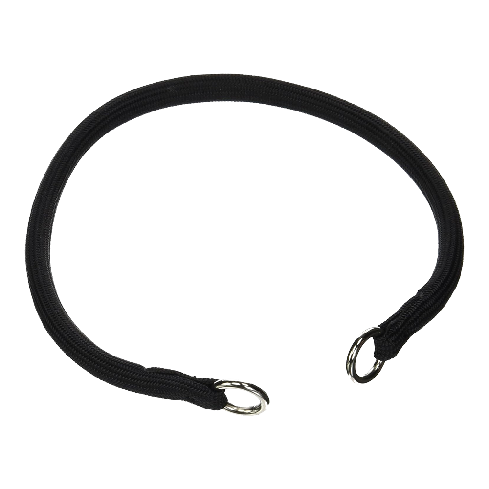 Coastal Round Nylon Training Dog Collar Black 3/8 in X 20 in