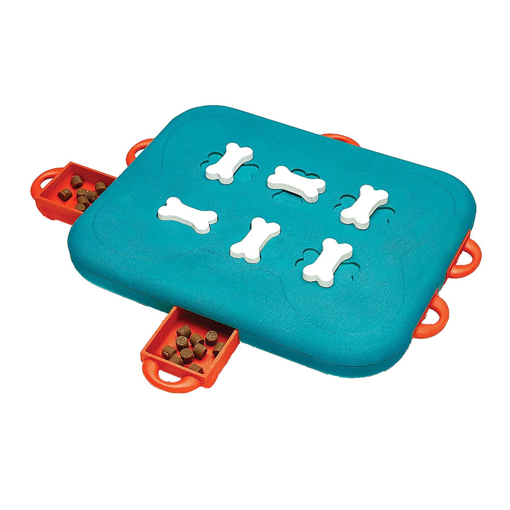 Nina Ottosson Casino Interactive Dog Toy Blue Large