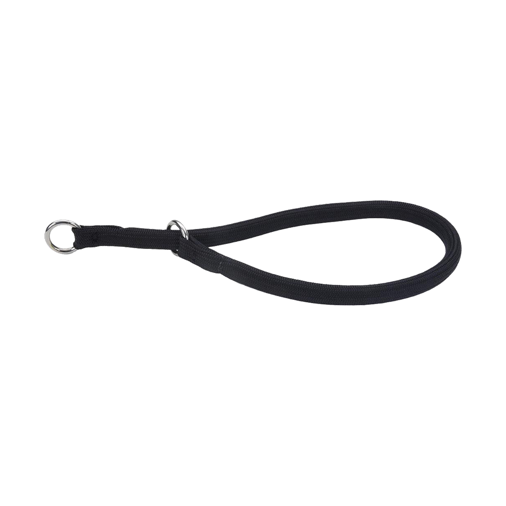 Coastal Round Nylon Dog Training Collar Black 3/8 in X 24 in