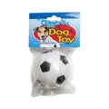 Boss Pet Digger's Black/White Vinyl Soccer Ball Dog Toy Medium