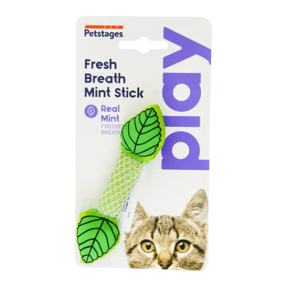 Petstages Fresh Breath Mint Stick Cat Toy One Size