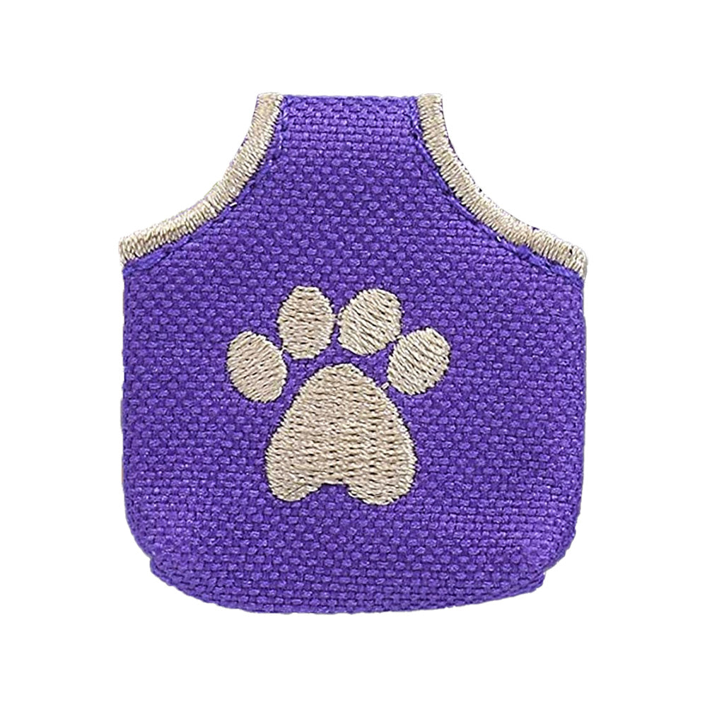 Woof Hoof Dog Tag Silencer Purple