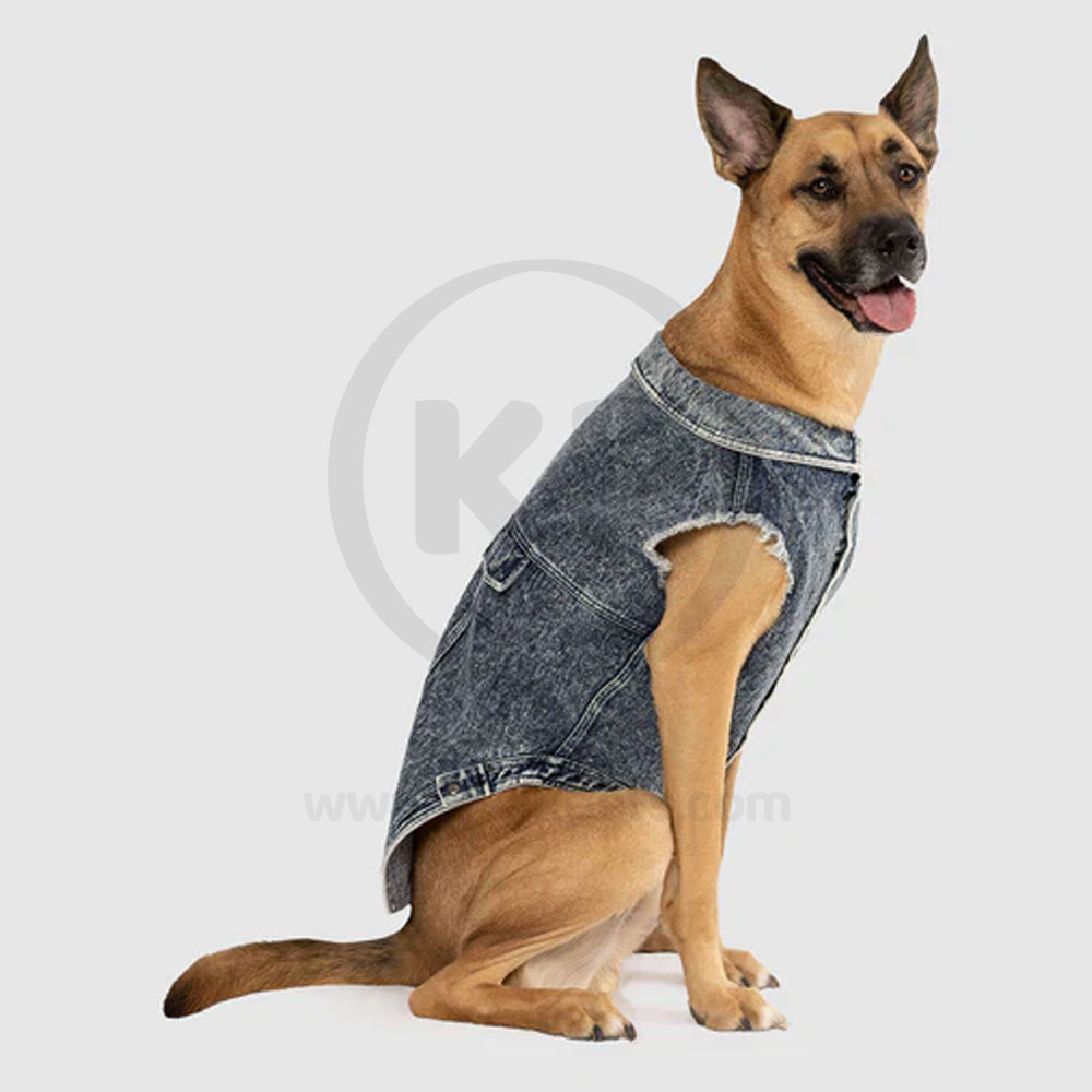 Canada Pooch Dog Denim Vest Blue 16