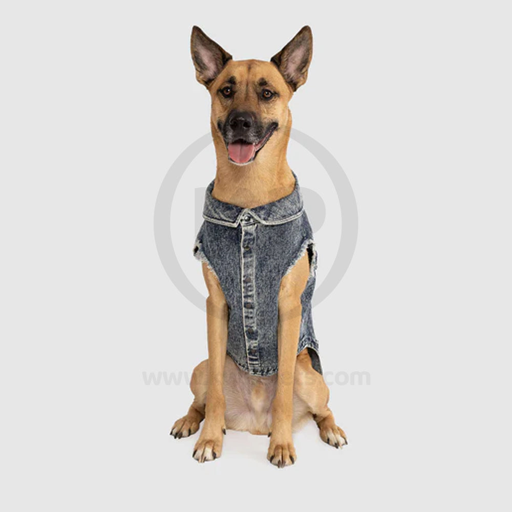 Canada Pooch Dog Denim Vest Blue 16