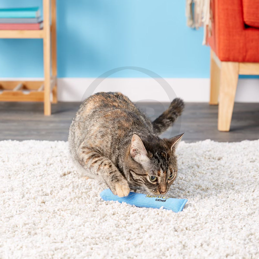 Yeowww! Big Baby Cigars Catnip Cat Toy Blue 7-in