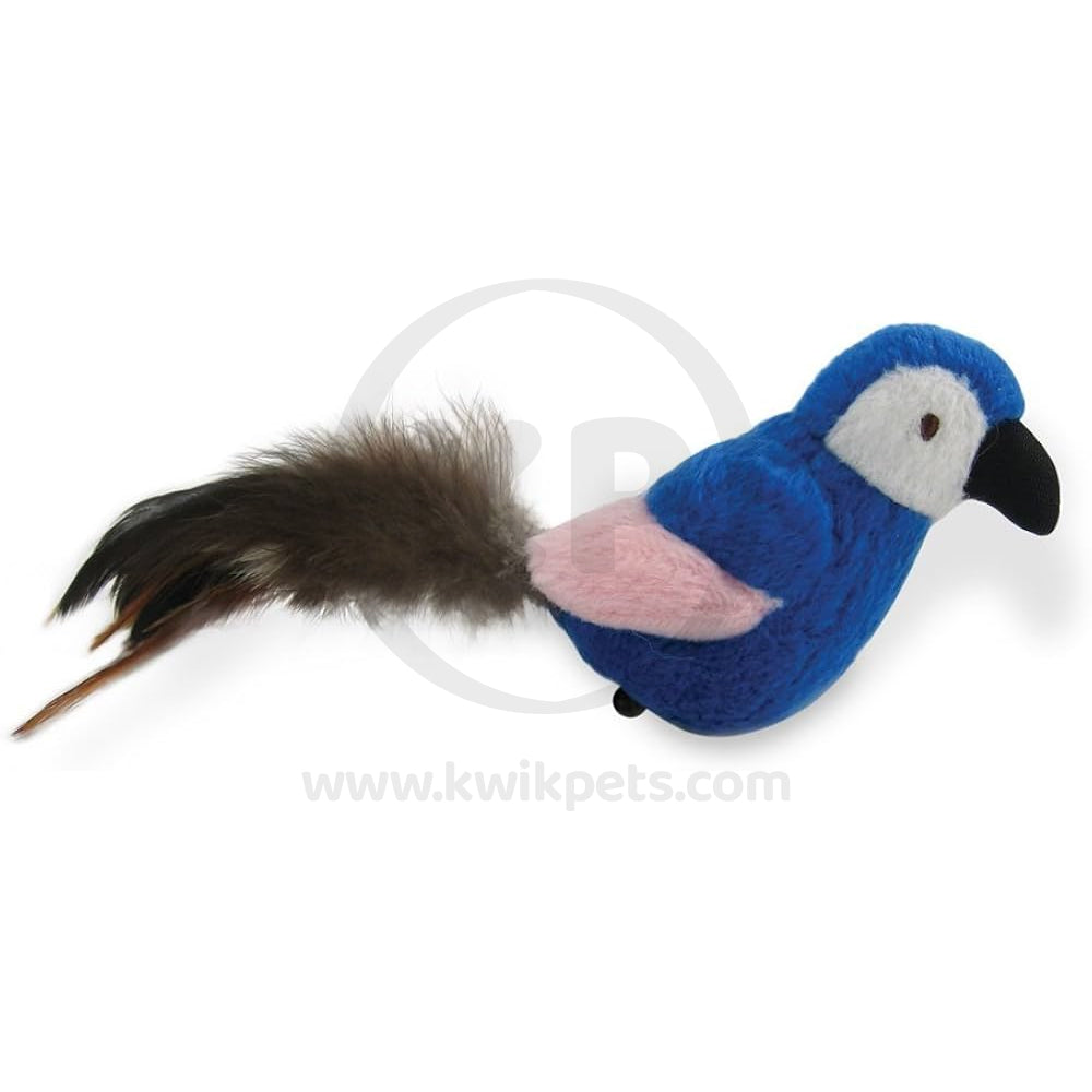Petlinks Parrot Tweet Electronic Sound Catnip Cat Toy Assorted