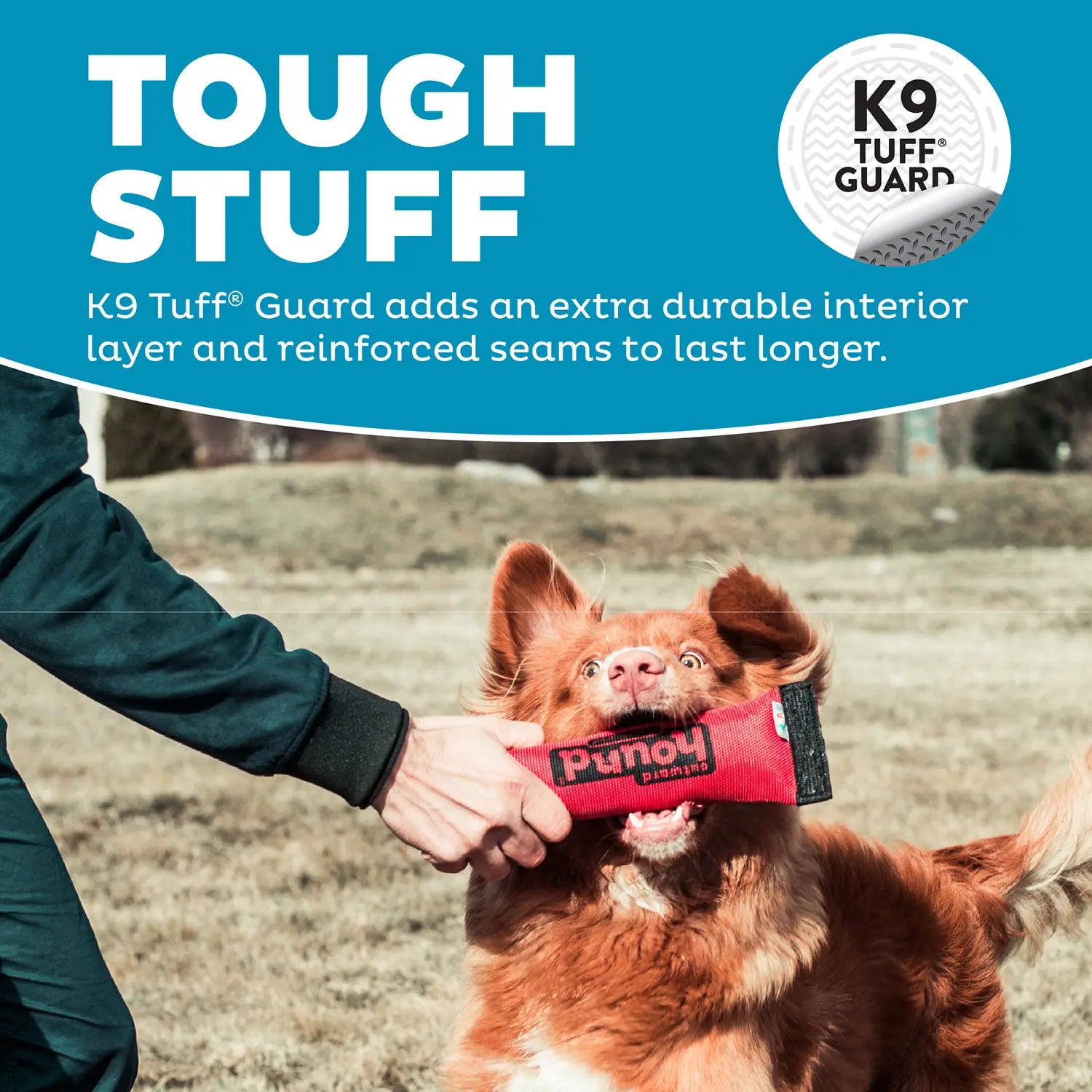 Outward Hound Firehose Squeak N Fetch Dog Toy Medium