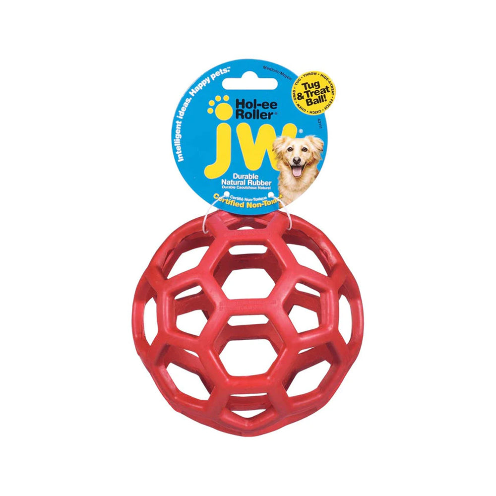 JW Pet Hol-ee Roller Dog Toy Assorted Medium