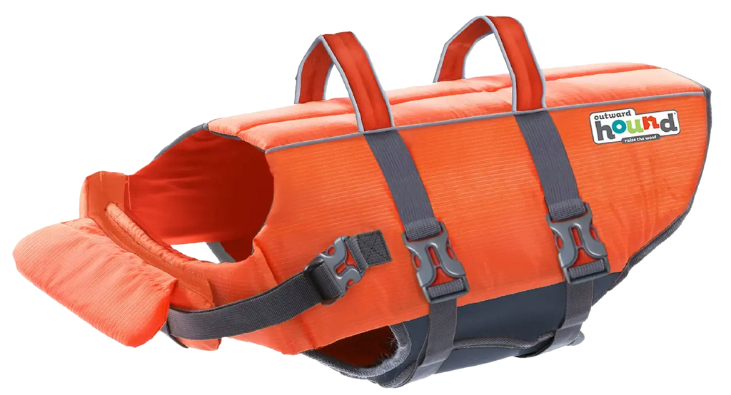 Outward Hound Granby Ripstop Dog Life Jacket Orange Extra Large