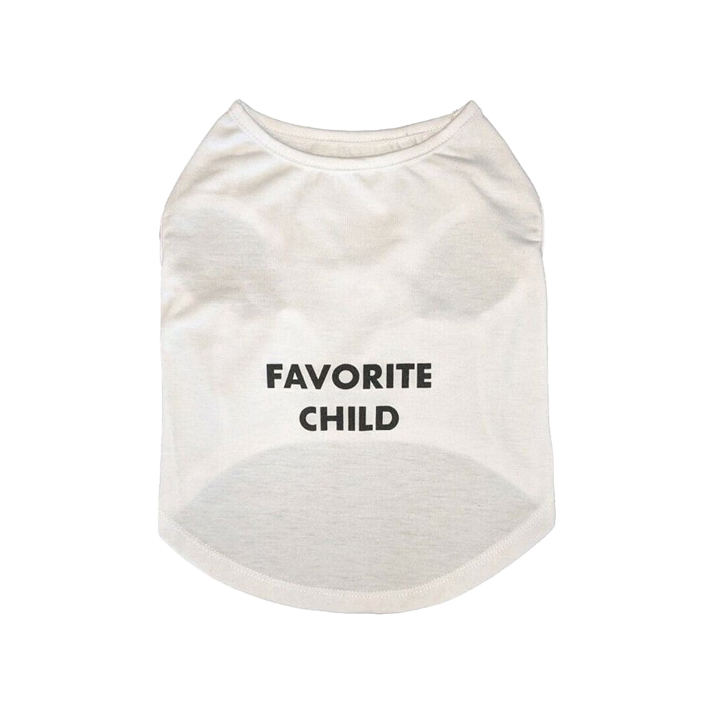 Fashion Pet Cosmo Favorite Child Tee White XL
