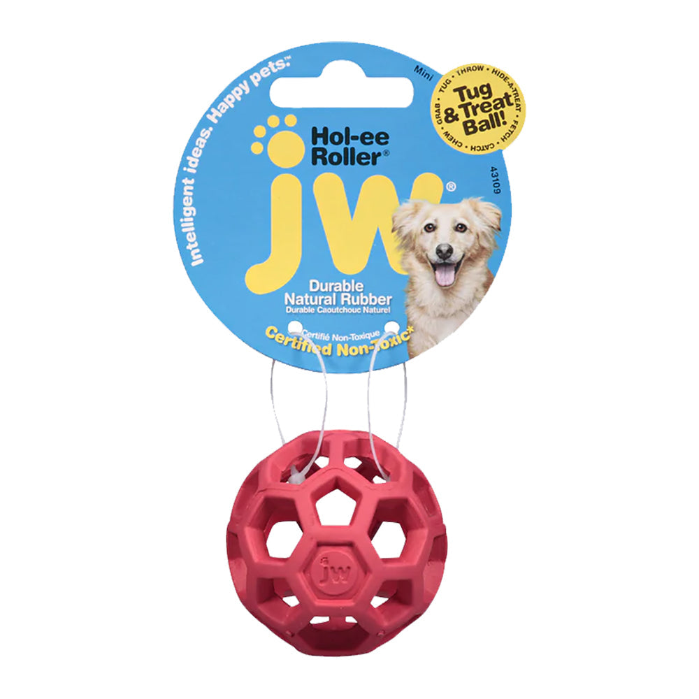 JW Pet Hol-ee Roller Dog Toy Assorted Mini
