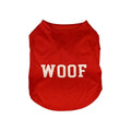 Fashion Pet Cosmo Woof Tee Red Medium