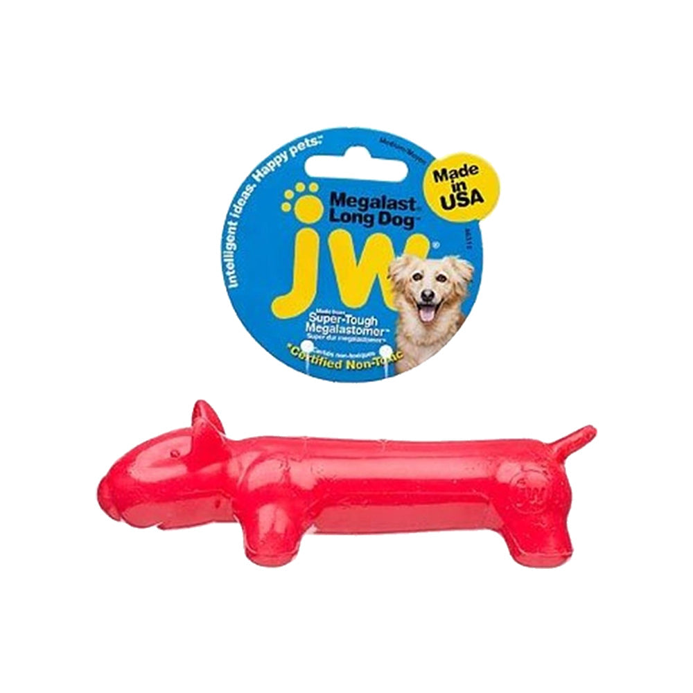 JW Pet MegaLast "Long Dog" Dog Toy Assorted Large