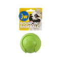 JW Pet iSqueak Bouncin' Baseball Dog Toy Assorted Medium