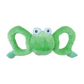 Jolly Pet Tug-a-Mals Frog Dog Toy Green Small 3-in