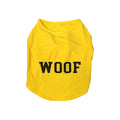 Fashion Pet Cosmo Woof Tee Yellow Large
