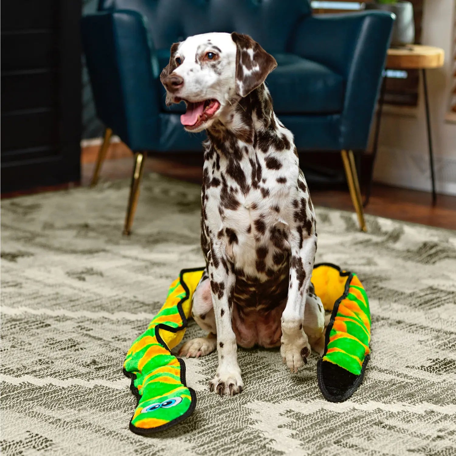 Outward Hound Invincibles Dog Toy Snake Ginormous XXL