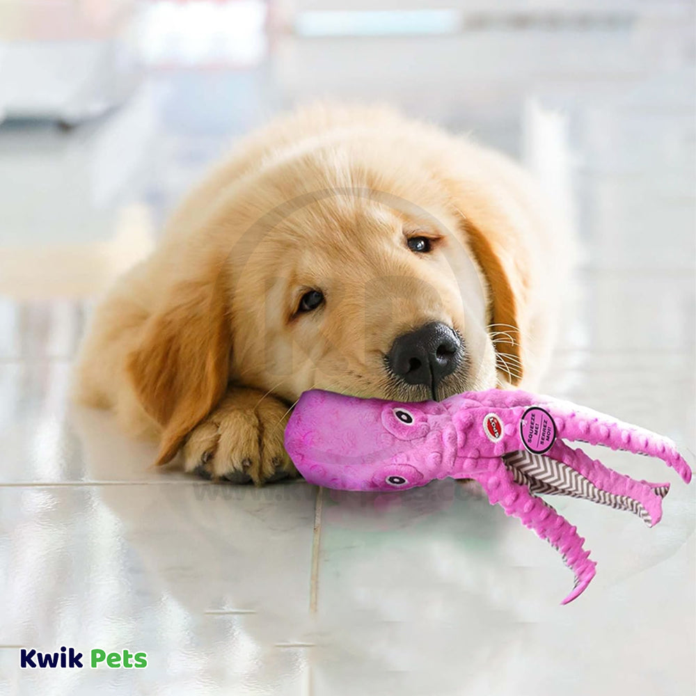 Skinneeez Extreme Dog Toy Octopus Assorted 16-in