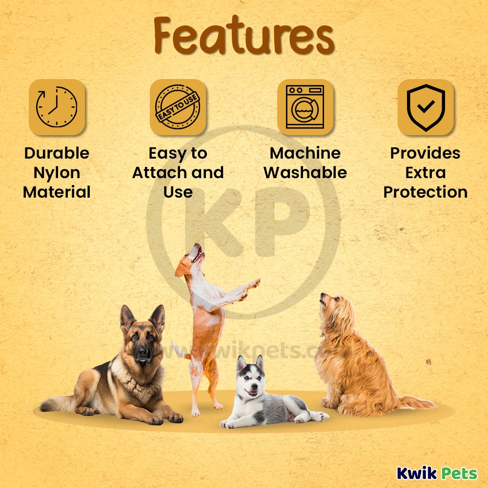 Woof Hoof Dog Tag Silencer Black