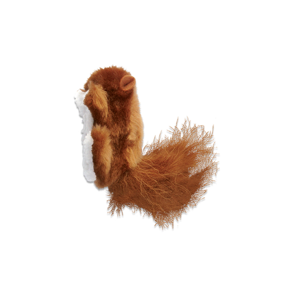 KONG Refillable Catnip Squirrel Cat Toy Brown One Size
