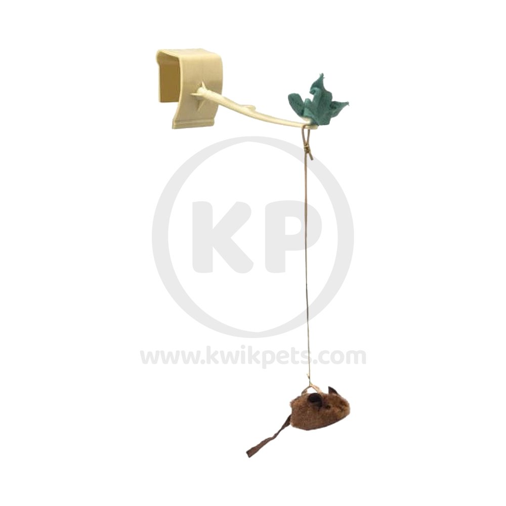 OurPets Door Hanger Batting Practice Catnip Toy Brown One Size