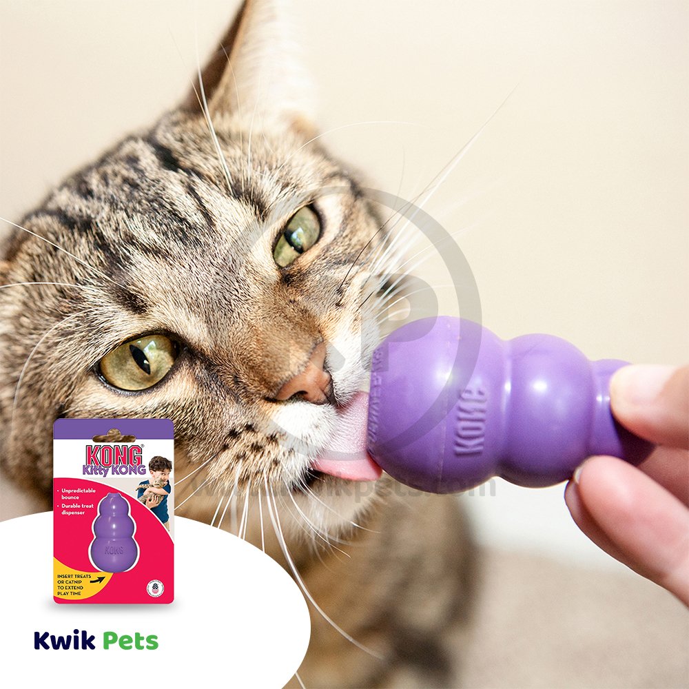 KONG Kitty Catnip Toy Purple One Size