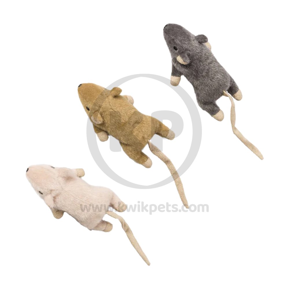 Spot Flat Mouse Frankie Cat Toy with Catnip Assorted 5.5-in