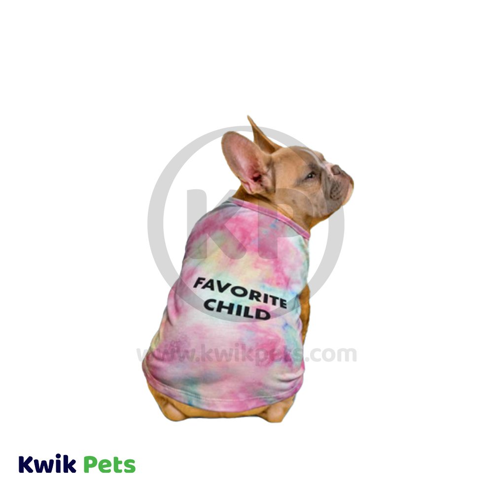 Fashion Pet Cosmo Favorite Child Tee Tie-Dye Medium