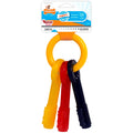 Nylabone Just for Puppies Teething Chew Toy Keys Bacon Medium/Wolf - Up To 35 lbs