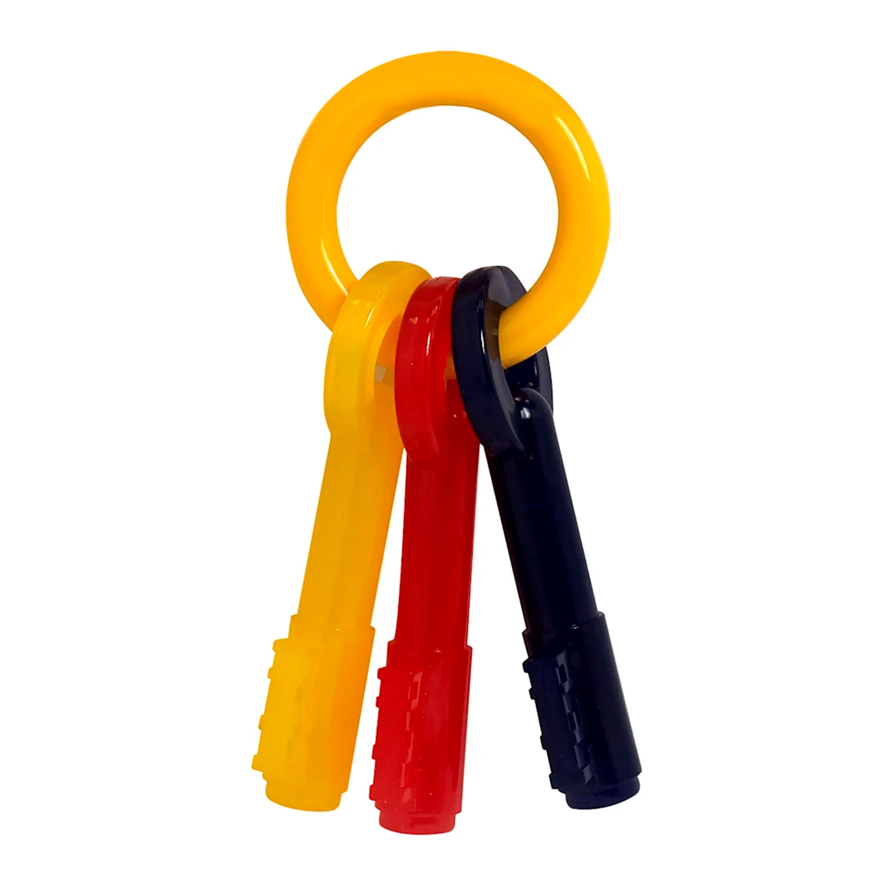 Nylabone Just for Puppies Teething Chew Toy Keys Bacon Medium/Wolf - Up To 35 lbs