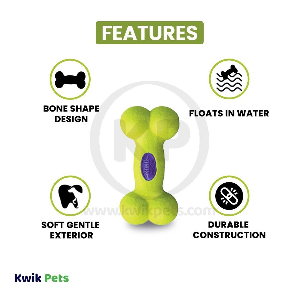 KONG Air Dog Squeaker Bone Dog Toy Small