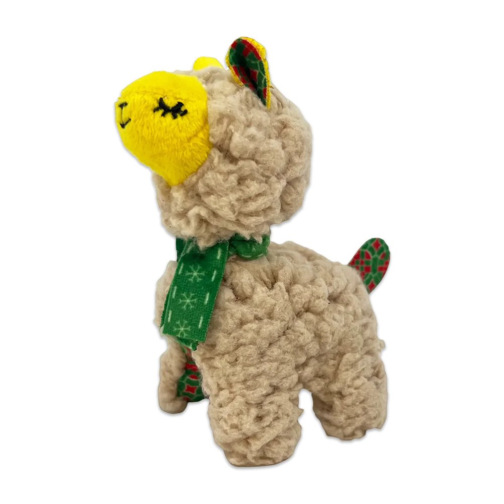 KONG Holiday Softies Scrattles Llama Cat Toy One Size