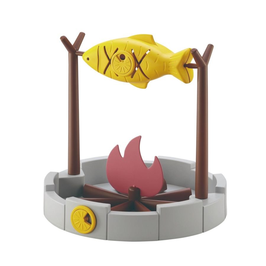 PetPals Grilled Fish Treat-Dispensing Interactive Cat Toy 11-in