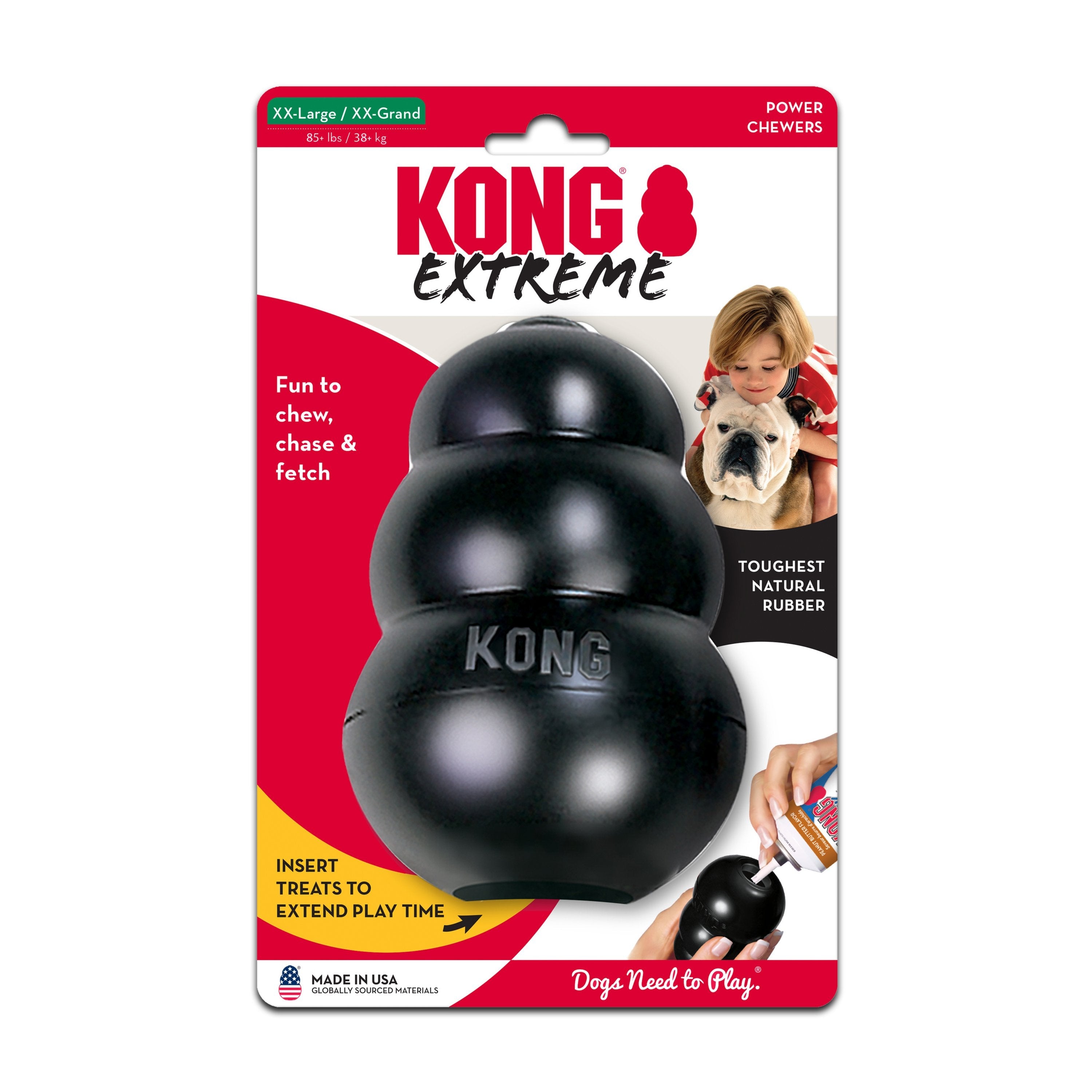 KONG Extreme Dog Toy Black XXL